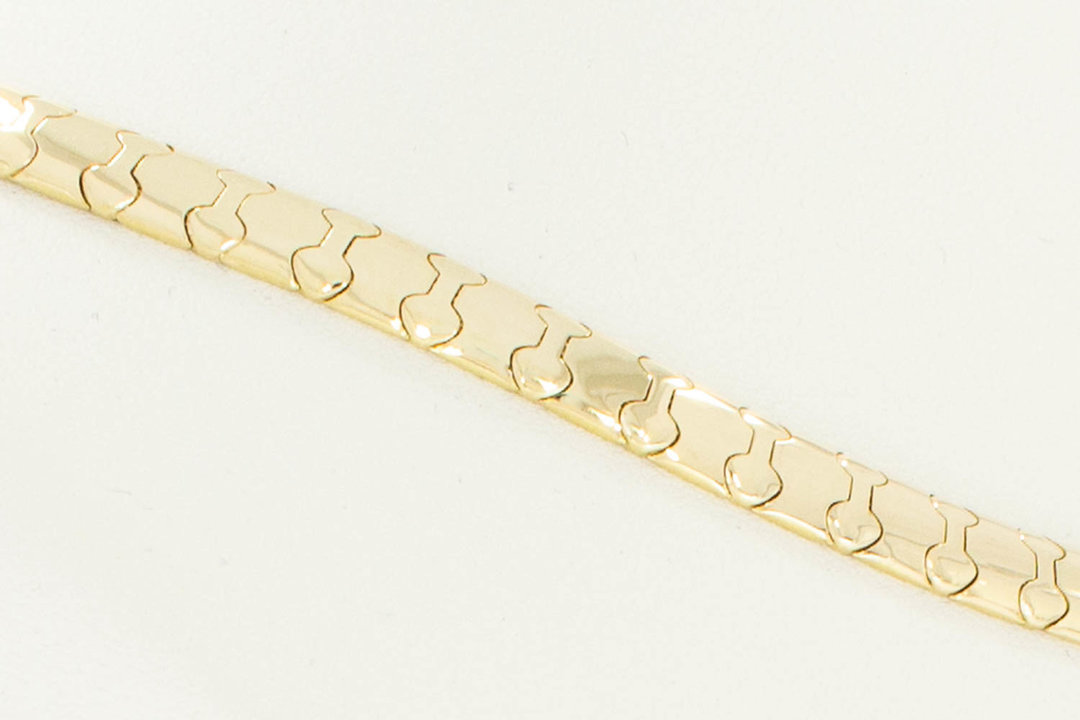 14 Karaat gouden Omega Collier - 45,3 cm