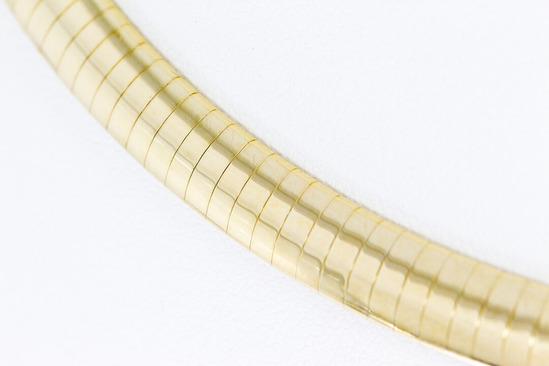 14 karaat geel gouden Omega Collier - 43,0 cm