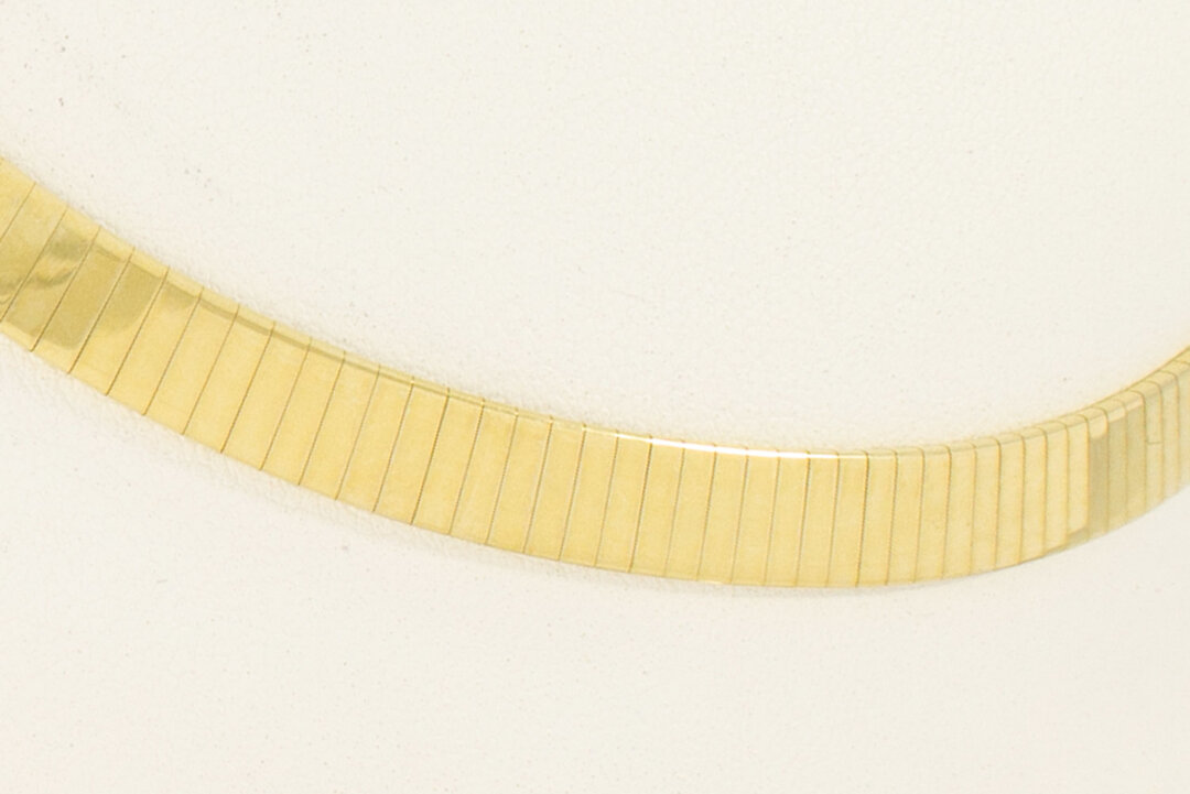 14 karaat gouden Omega Collier - 43 cm