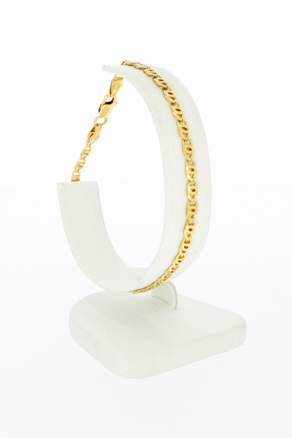 Valkenoog armband 18 Karaat goud - 21,9 cm