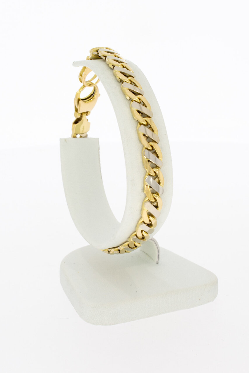 18 Karaat gouden Valkoog armband - 19,5 cm