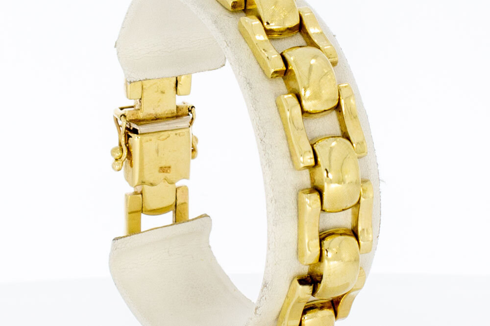 14 Karaat gouden armband 