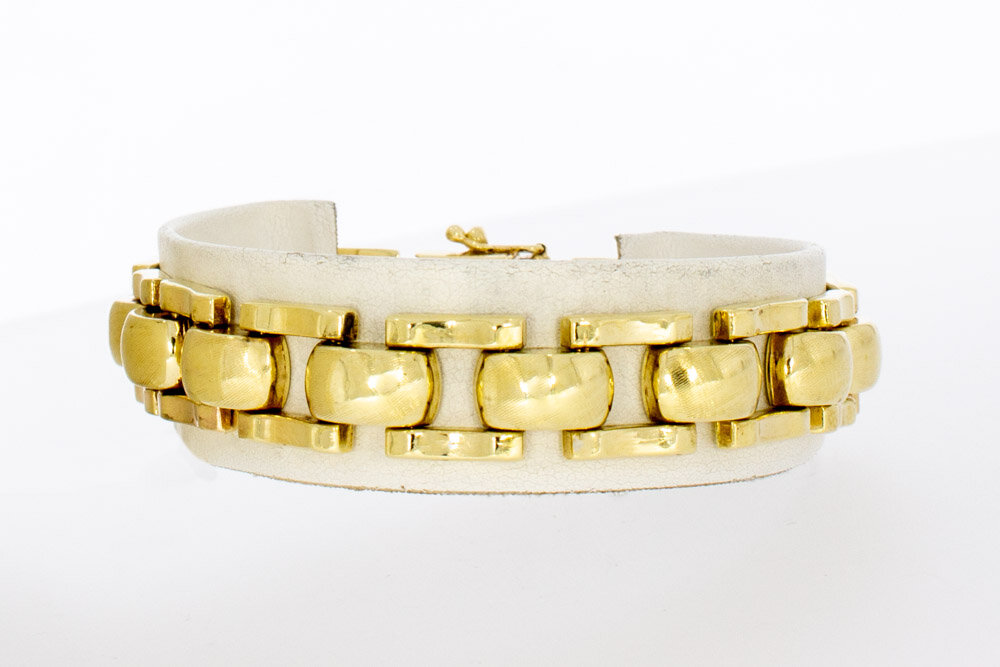 14 Karaat gouden armband 