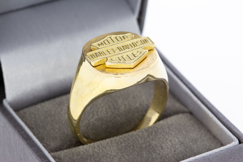 14 Karaat gouden ring 