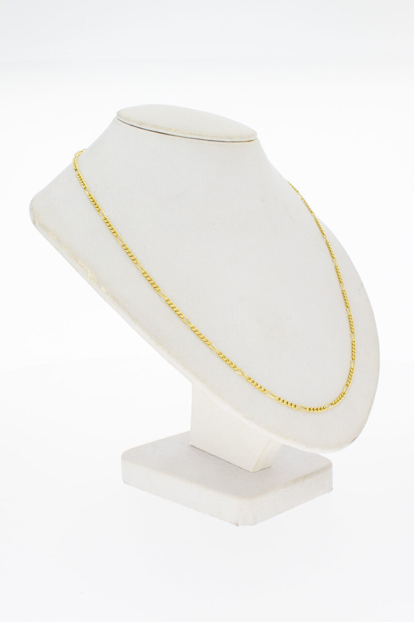 Gouden kettingje Gourmet 14 Karaat - 42 cm