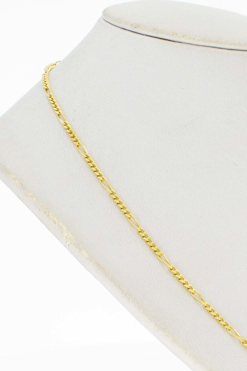 Gouden kettingje Gourmet 14 Karaat - 42 cm