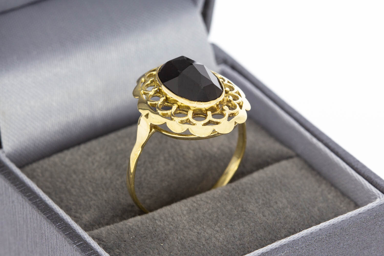 Vintage dames ring 14 Karaat goud - 19,1 mm
