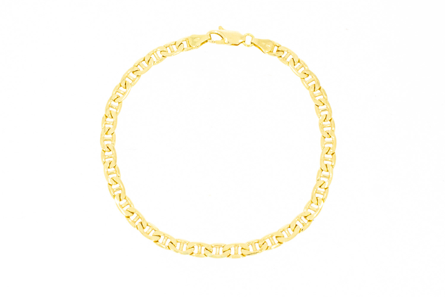 Anker armband 18 Karaat goud - 20,5 cm
