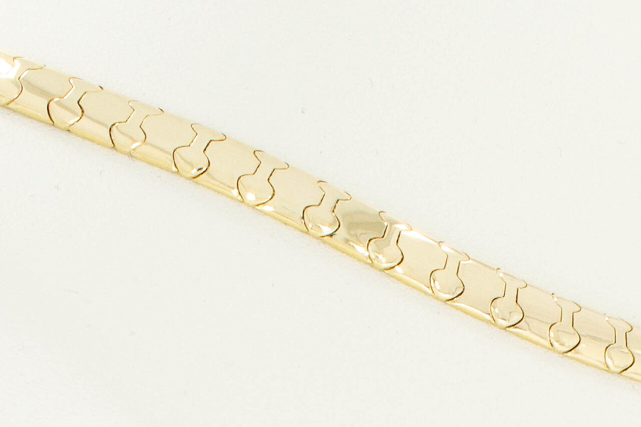 14 Karaat gouden Collier Omega - 45,3 cm