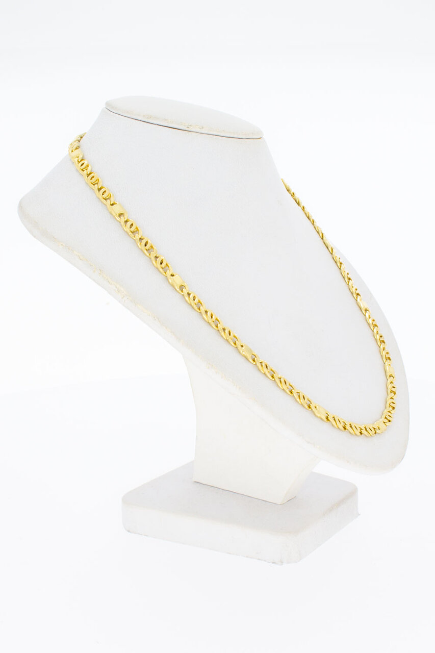 18 Karaat gouden Valkoog ketting - 47 cm