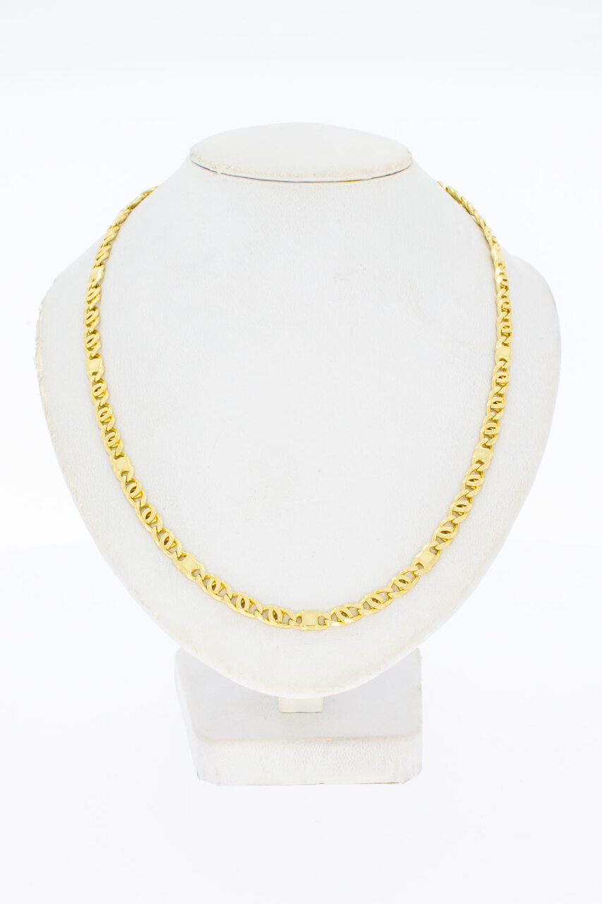 18 Karaat gouden Valkoog ketting - 47 cm