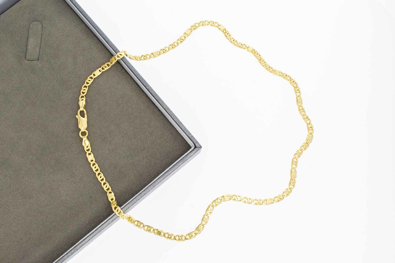 18 Karaat gouden Valkoog ketting - 47 cm