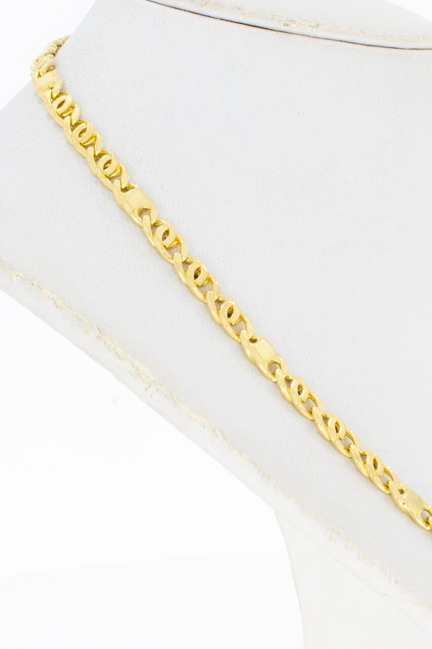 18 Karaat gouden Valkoog ketting - 47 cm