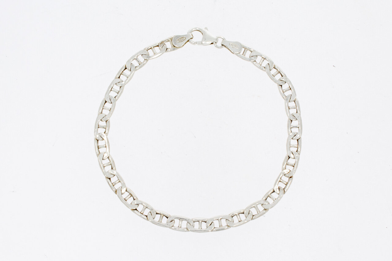 Zilveren (925) Valkoog armband - 20 cm