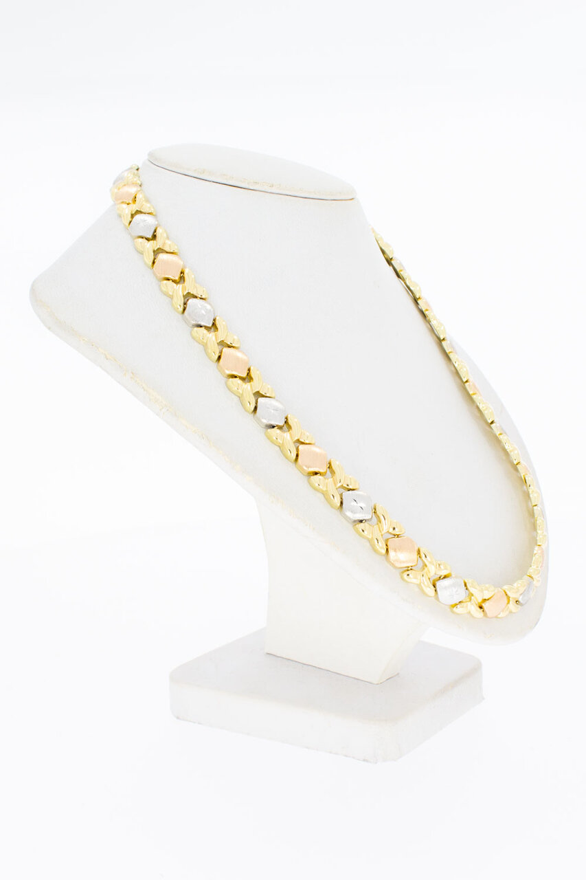 14 Karaat gouden Koningsketting - 46 cm