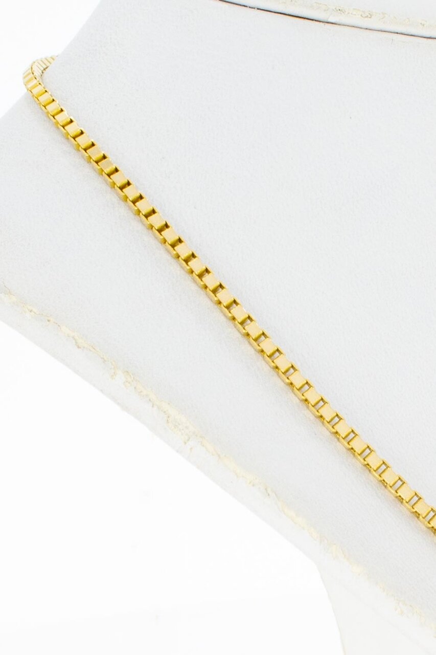 18 Karaat Venetiaanse gouden ketting - 58 cm