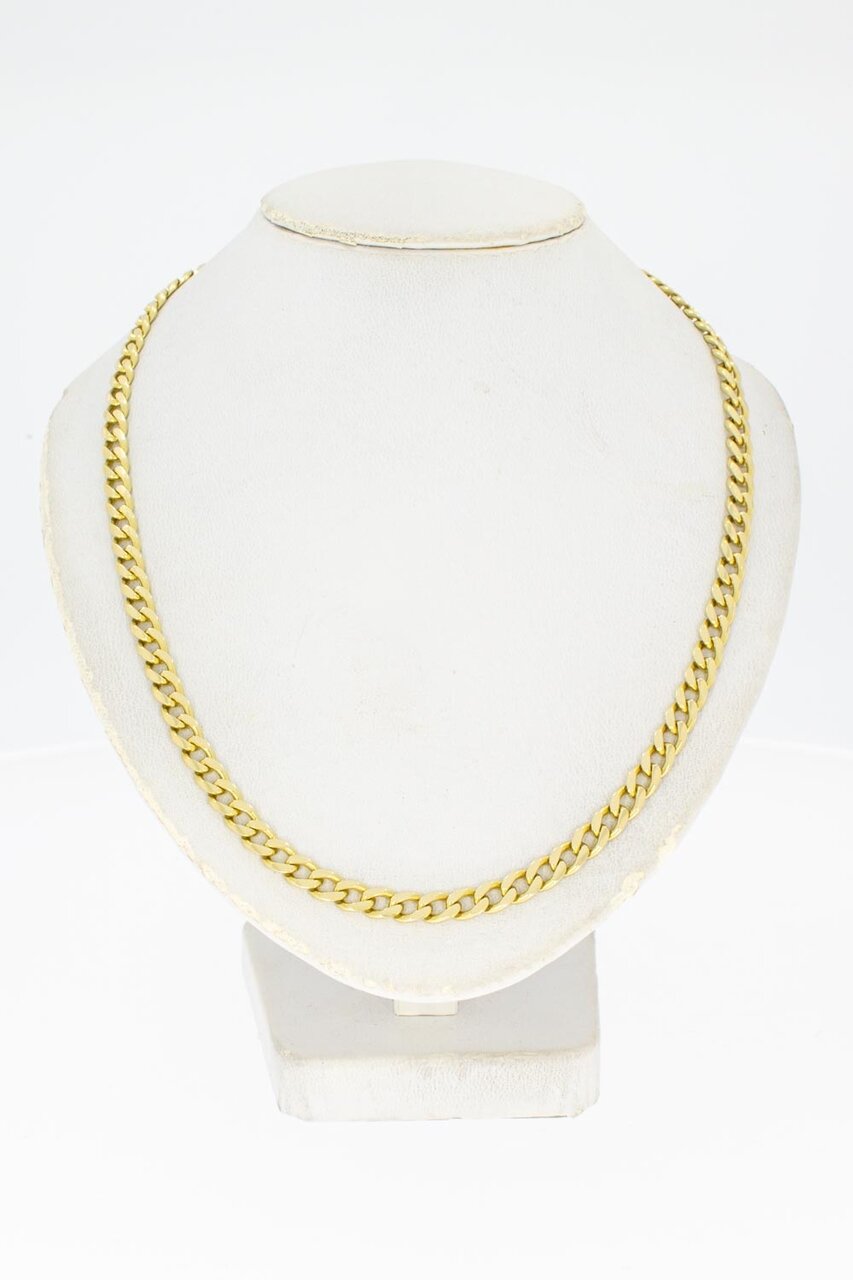 14 karaat gouden Gourmet ketting - 52 cm
