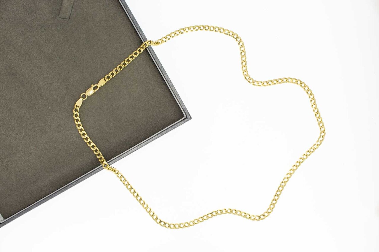 14 karaat gouden Gourmet ketting - 52 cm