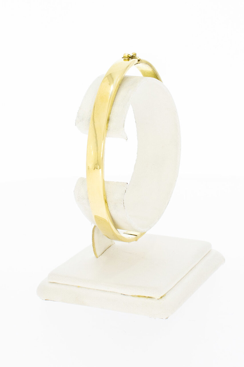 14 Karaat gouden Slavenarmband (Ovaal 62,7 x 53,9 mm)