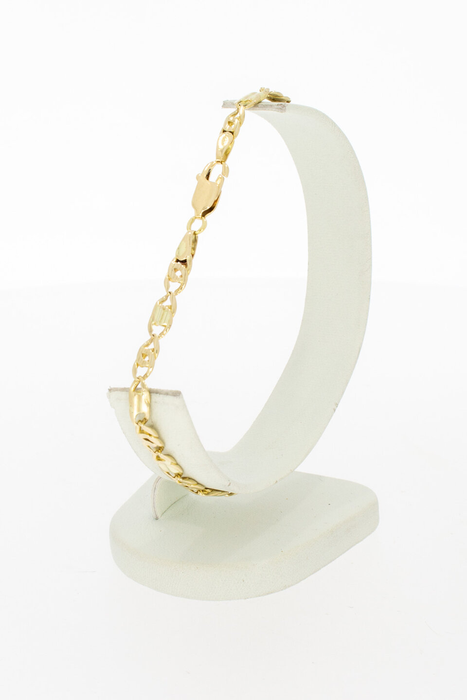 14 karaat gouden Valkoog armband - 21,5 cm