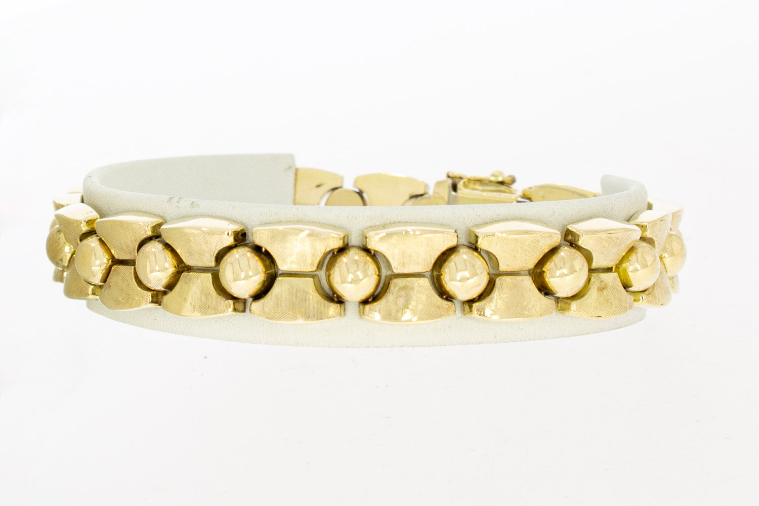 14 Karaat gouden Vintage armband - 20 cm
