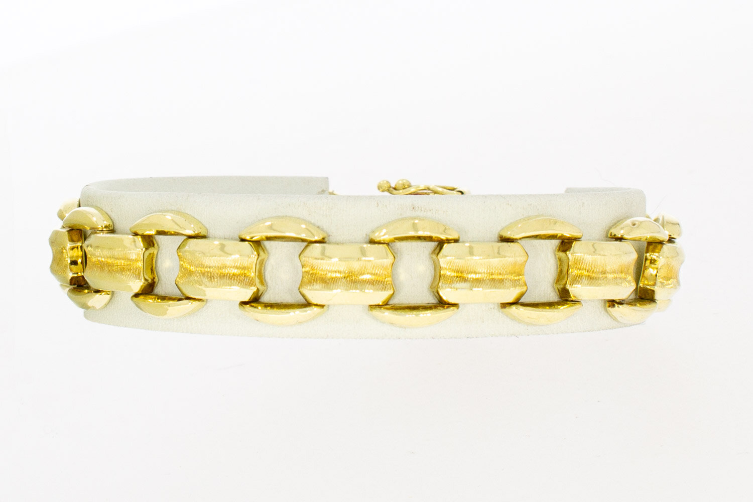 14 karaat gouden Vintage armband - 19 cm