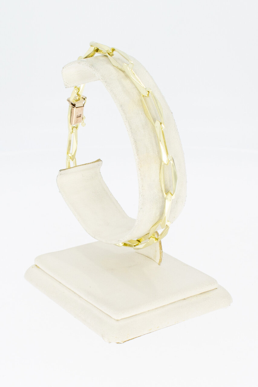 Closed Forever armband 14 Karaat goud - 21,3 cm