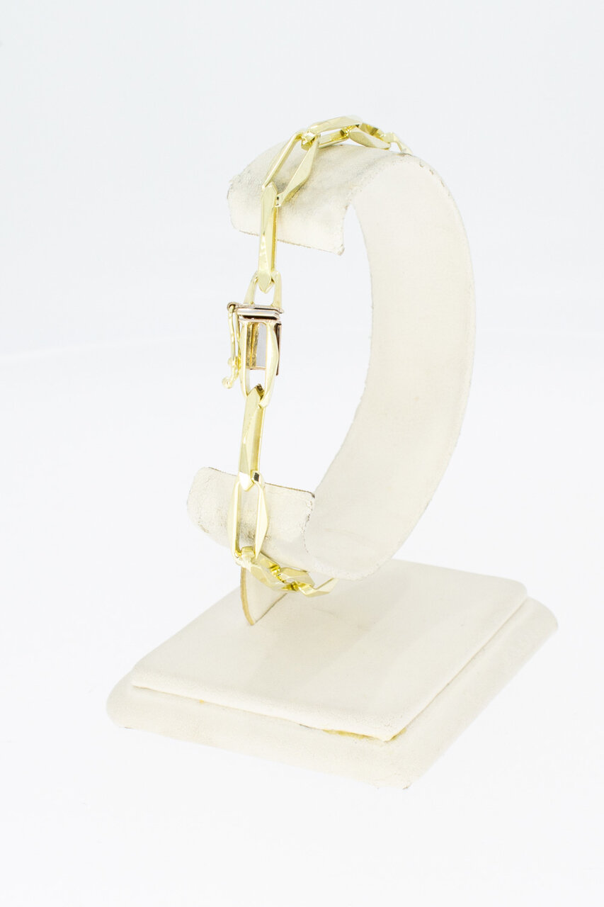 Closed Forever armband 14 Karaat goud - 21,3 cm