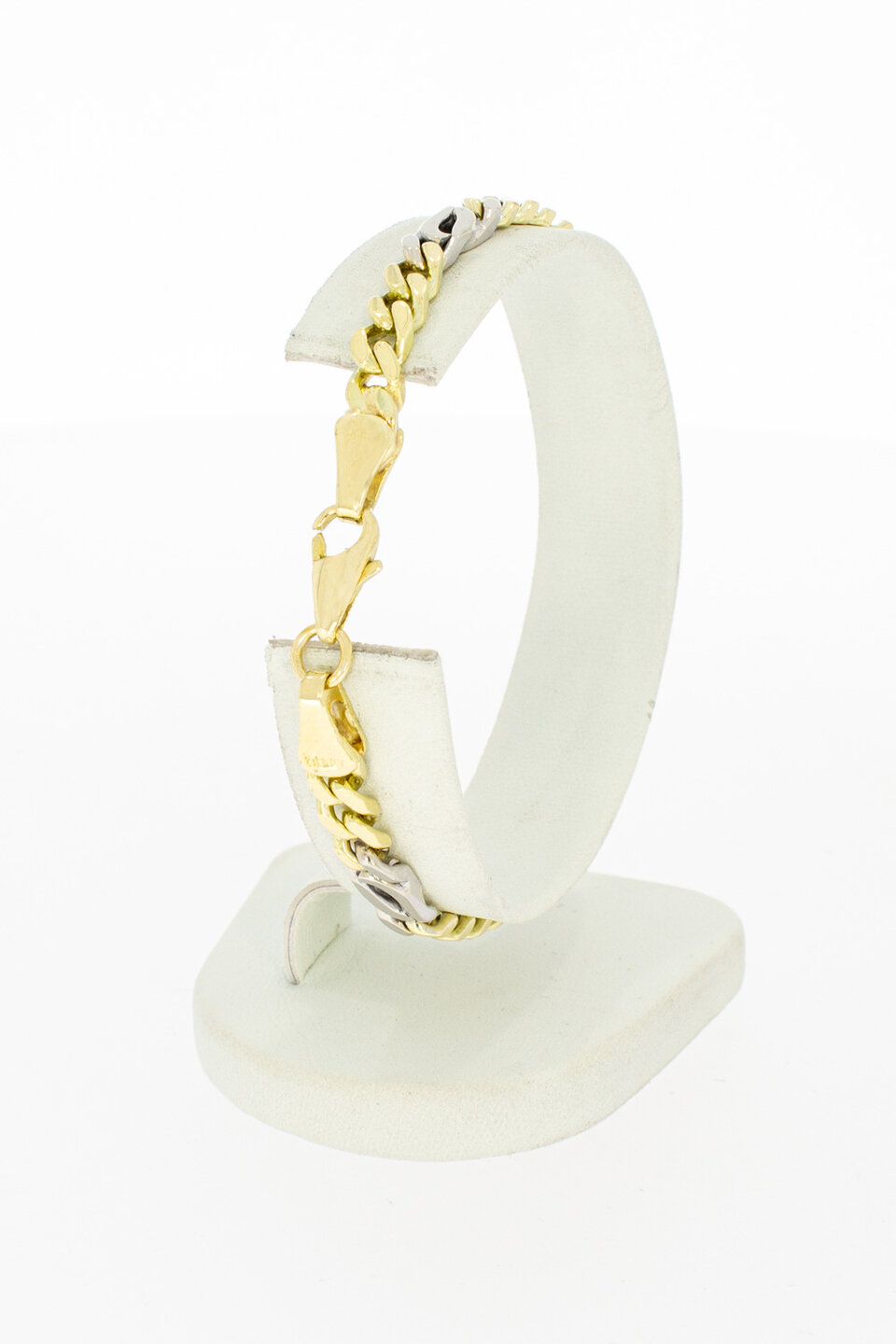 Infinity Armband 14 karaat goud - 18,5 cm