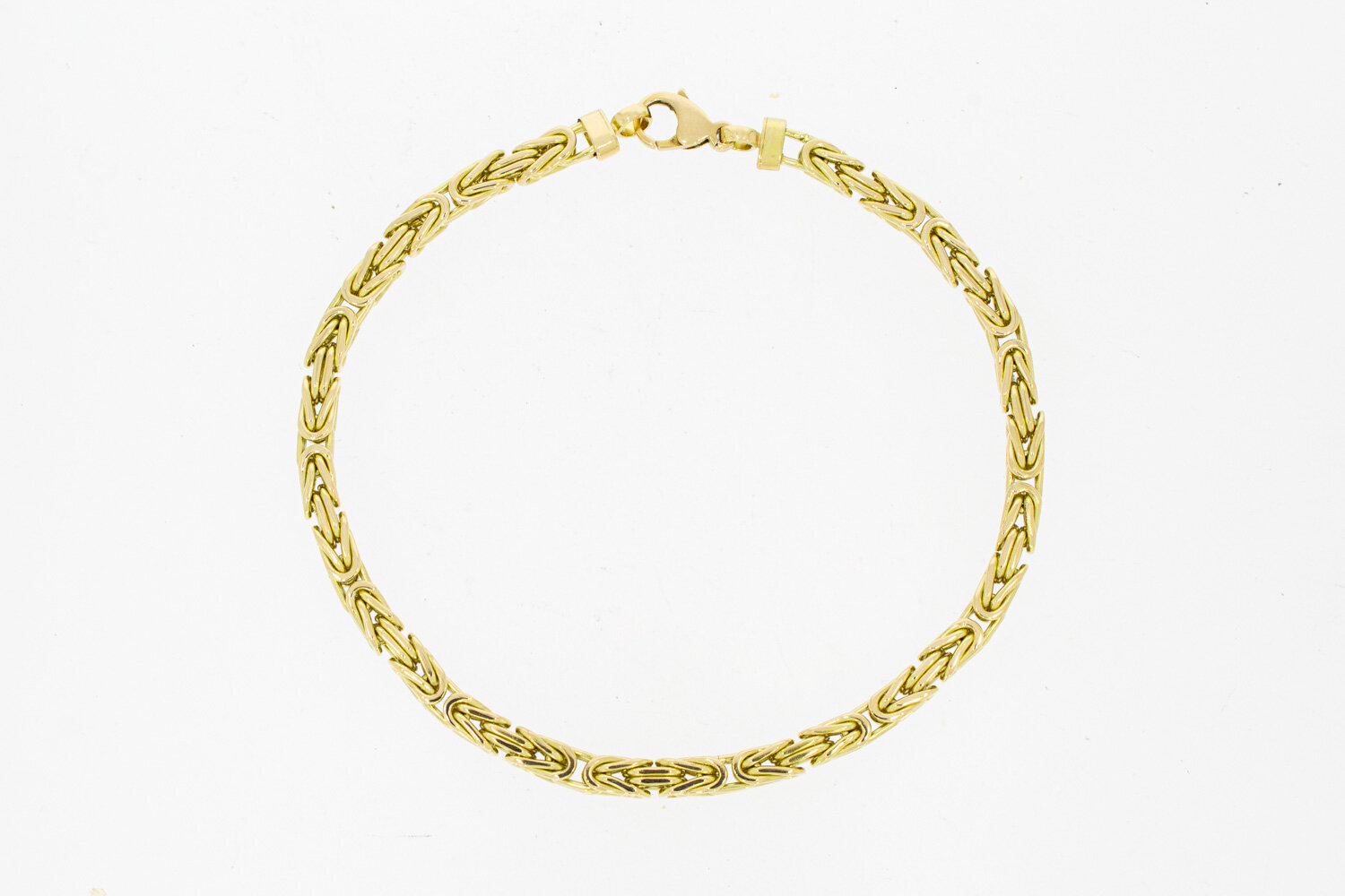 Byzantijnse armband 14 karaat goud - 24,7 cm