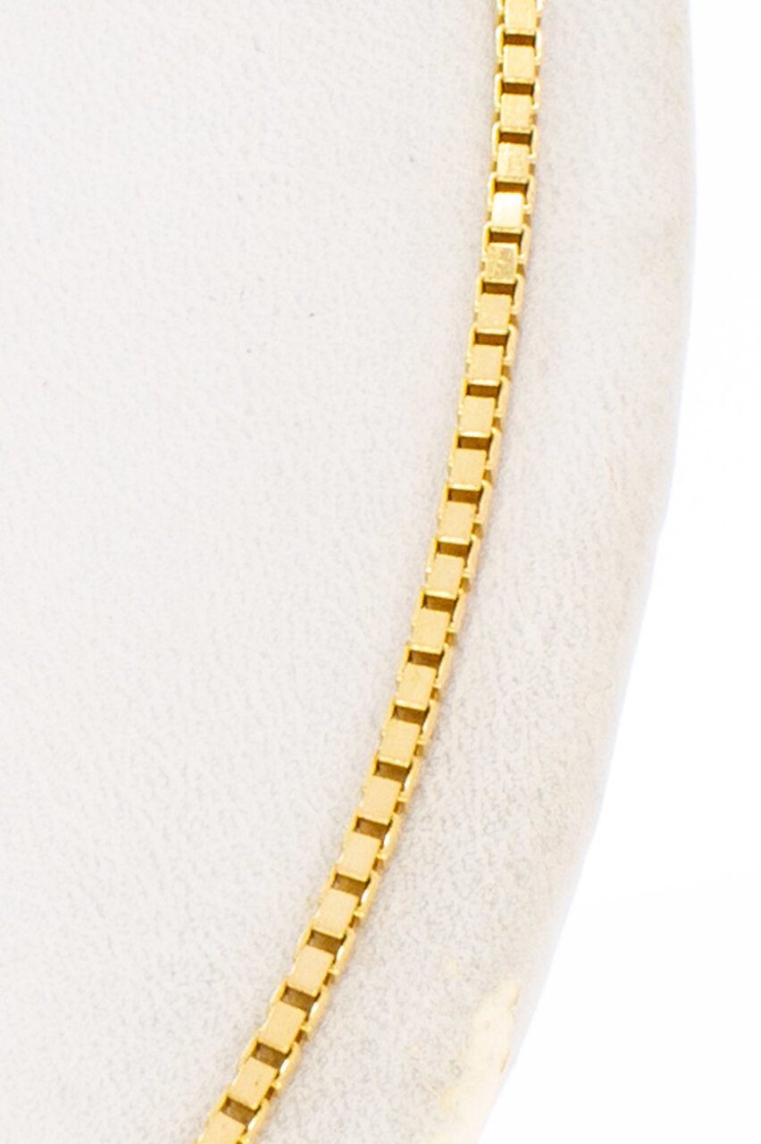 18 Karaat gouden Venetiaanse ketting - 65,5 cm