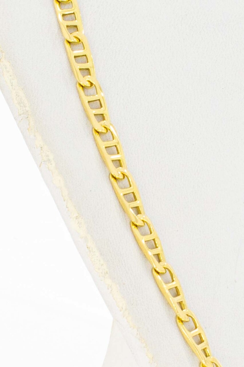 18 Karaat gouden Anker ketting - 51,2 cm