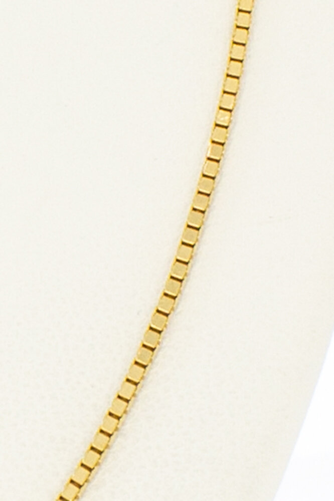 18 Karaat Venetiaanse gouden ketting - 62 cm