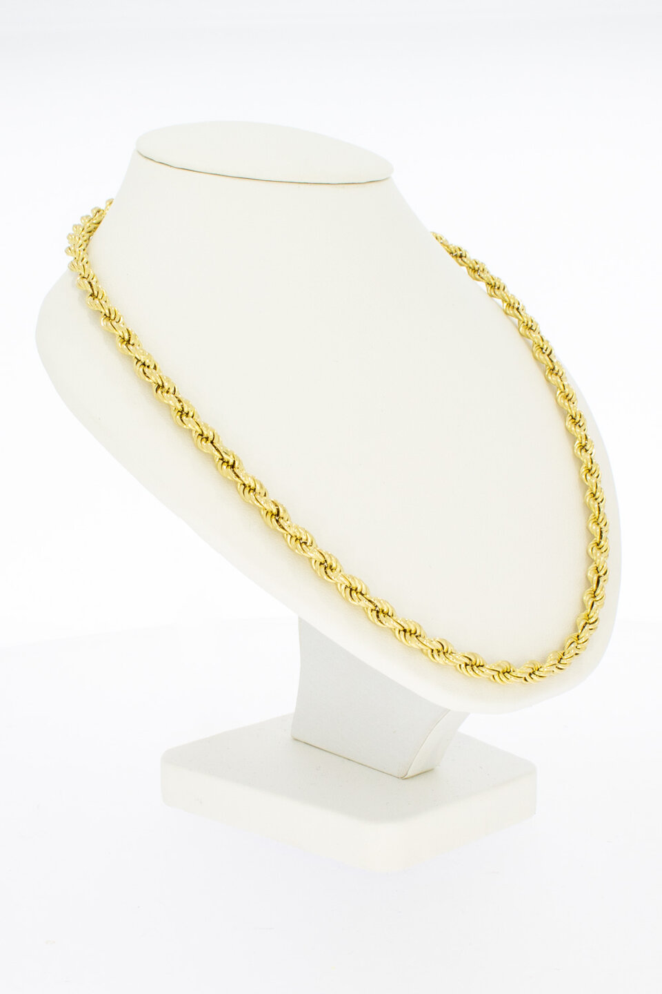 14 karaat Koordketting goud - 61 cm