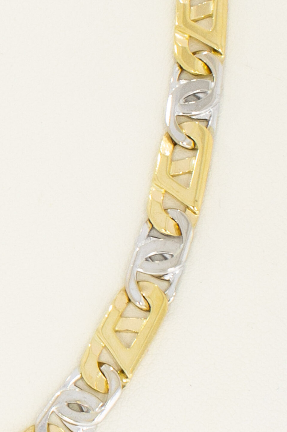 Gouden Valkenoog ketting 14 karaat - 61,4 cm