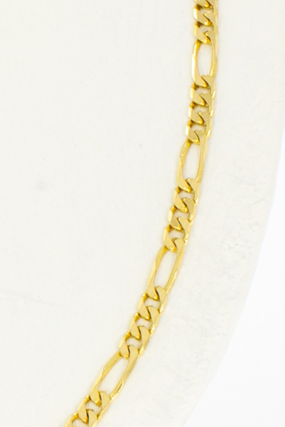 18K gouden Figaro ketting - 60,2 cm