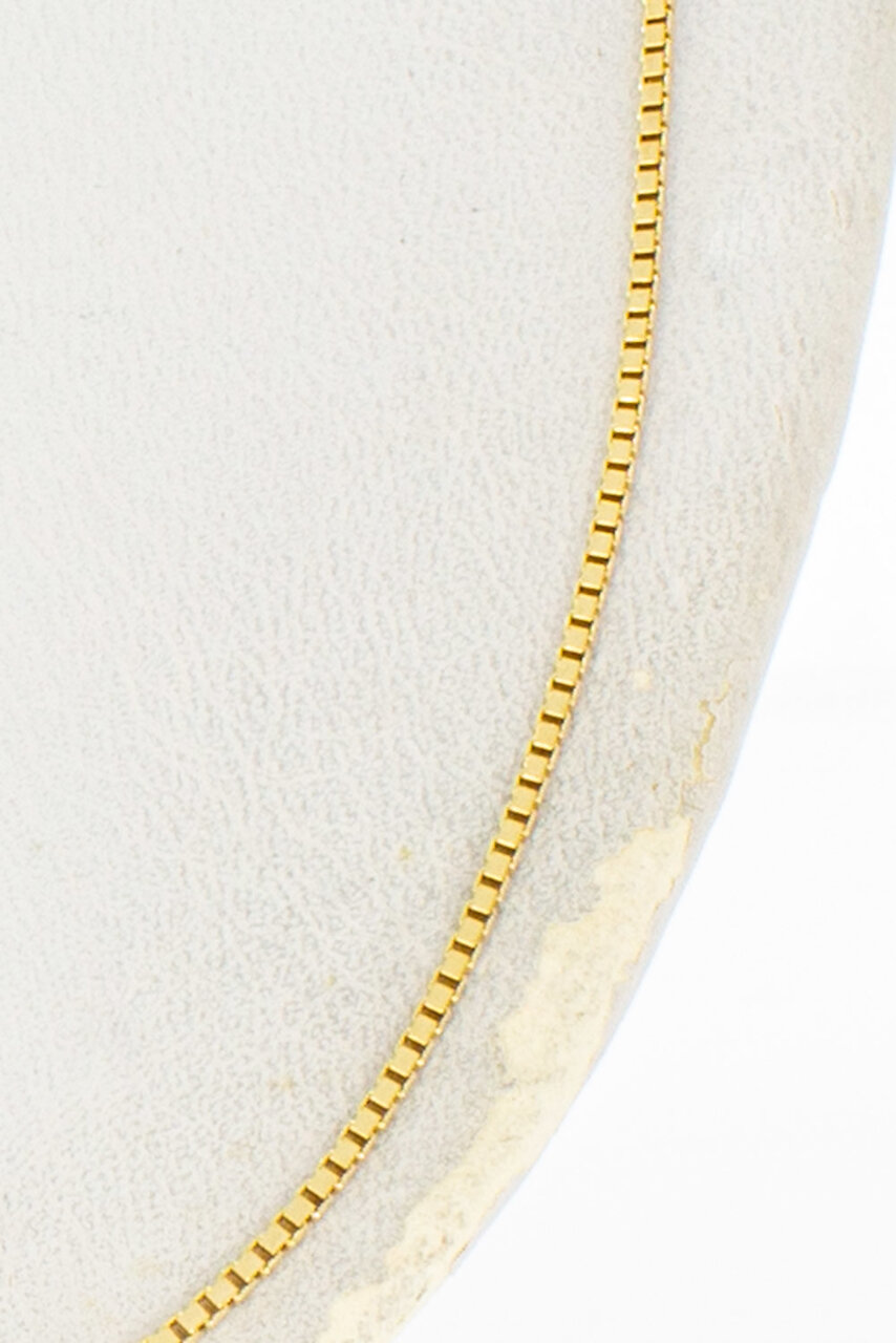 18 Karaat gouden Venetiaanse ketting - 40,7 cm