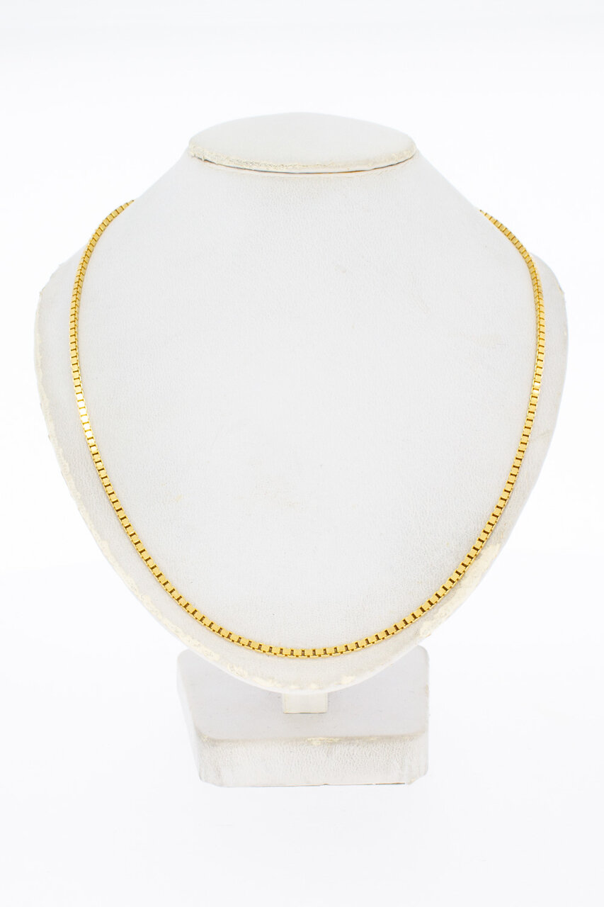18 Karaat gouden Venetiaanse ketting - 60,4 cm