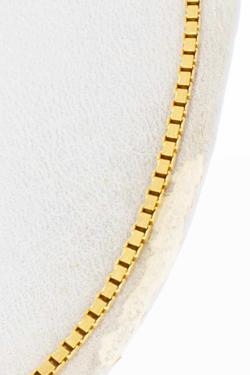 18 Karaat gouden Venetiaanse ketting - 60,4 cm