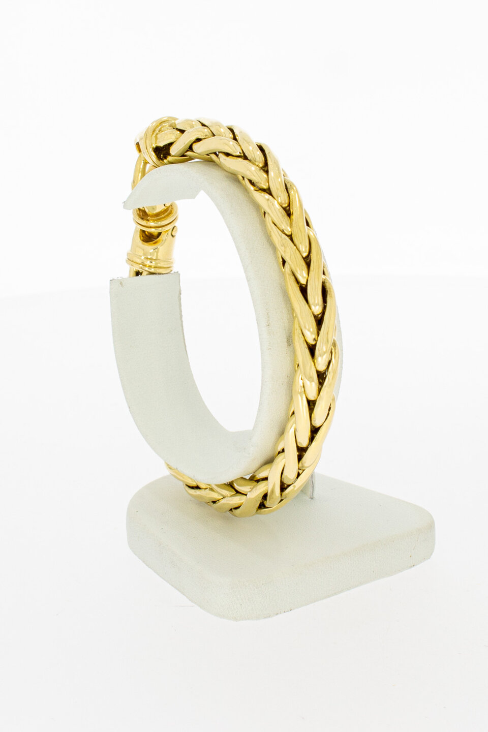 18 Karaat Vossenstaart armband goud - 19,8 cm