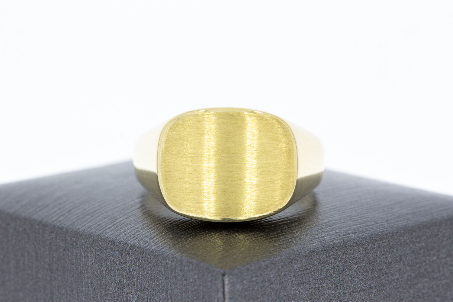 14 karaat gouden gouden Zegelring - 20,8 mm