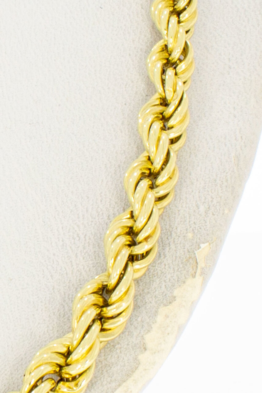 14 Karaat geelgouden Koord Collier - 41 cm