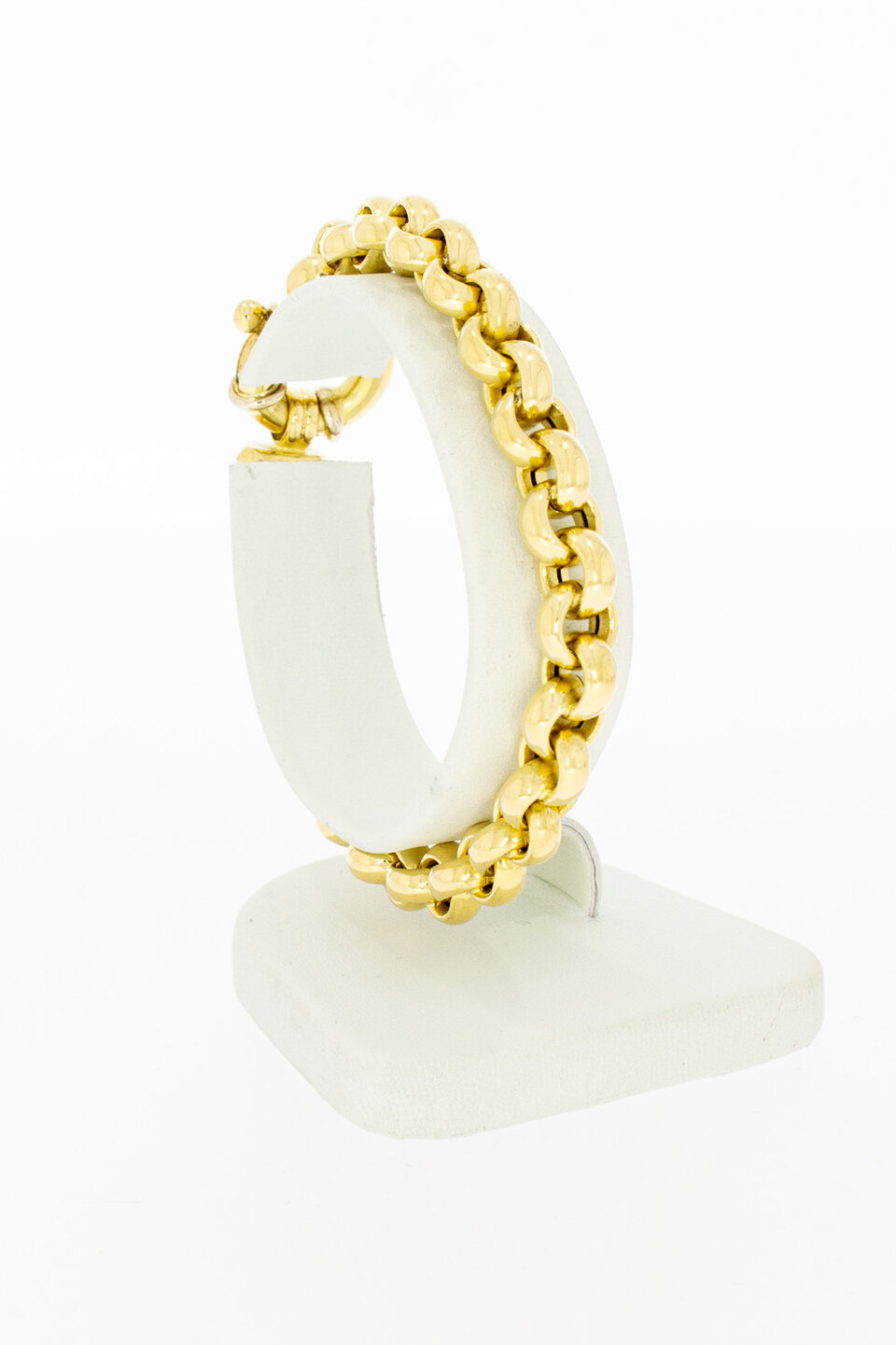 Gouden 18 karaat Anker Armband - 18,9 cm