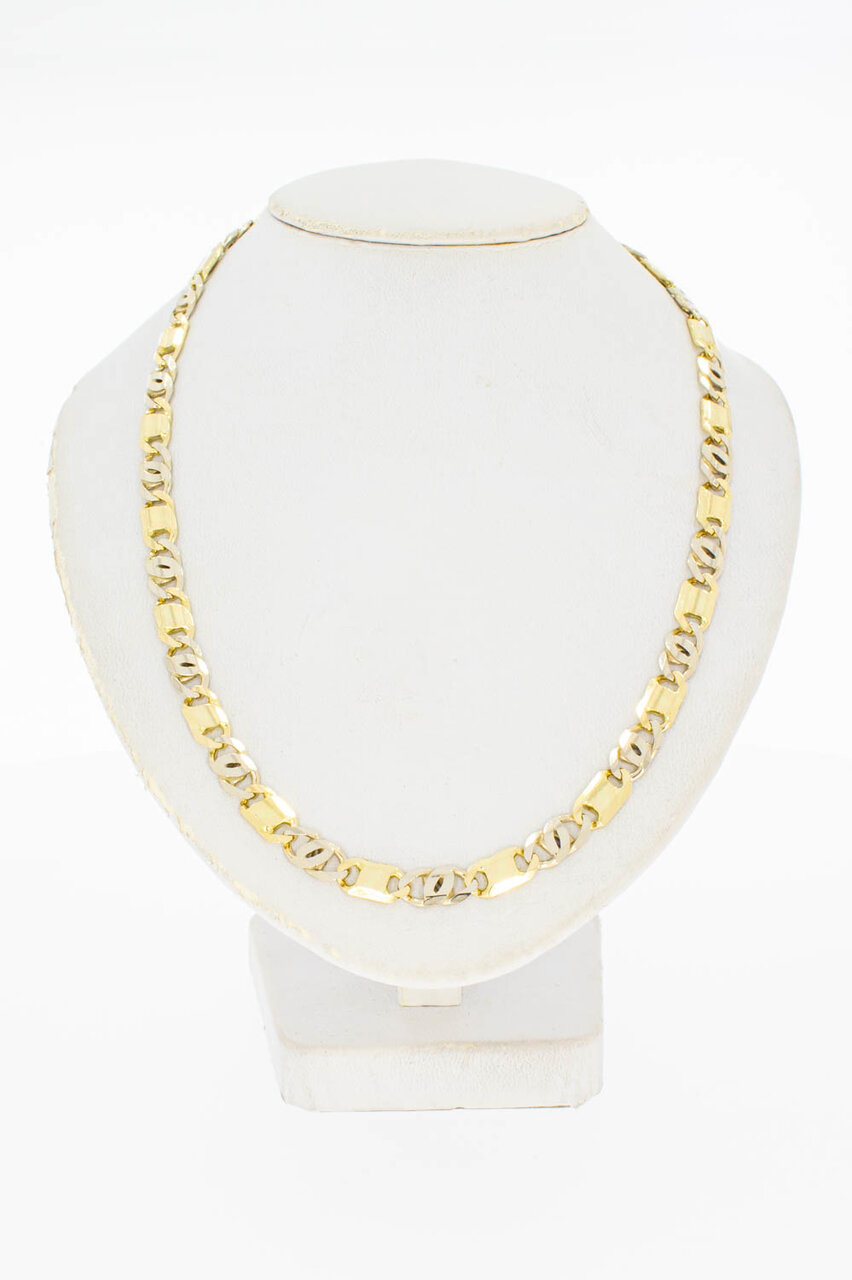 14 Karaat gouden Valkoog ketting - 53 cm