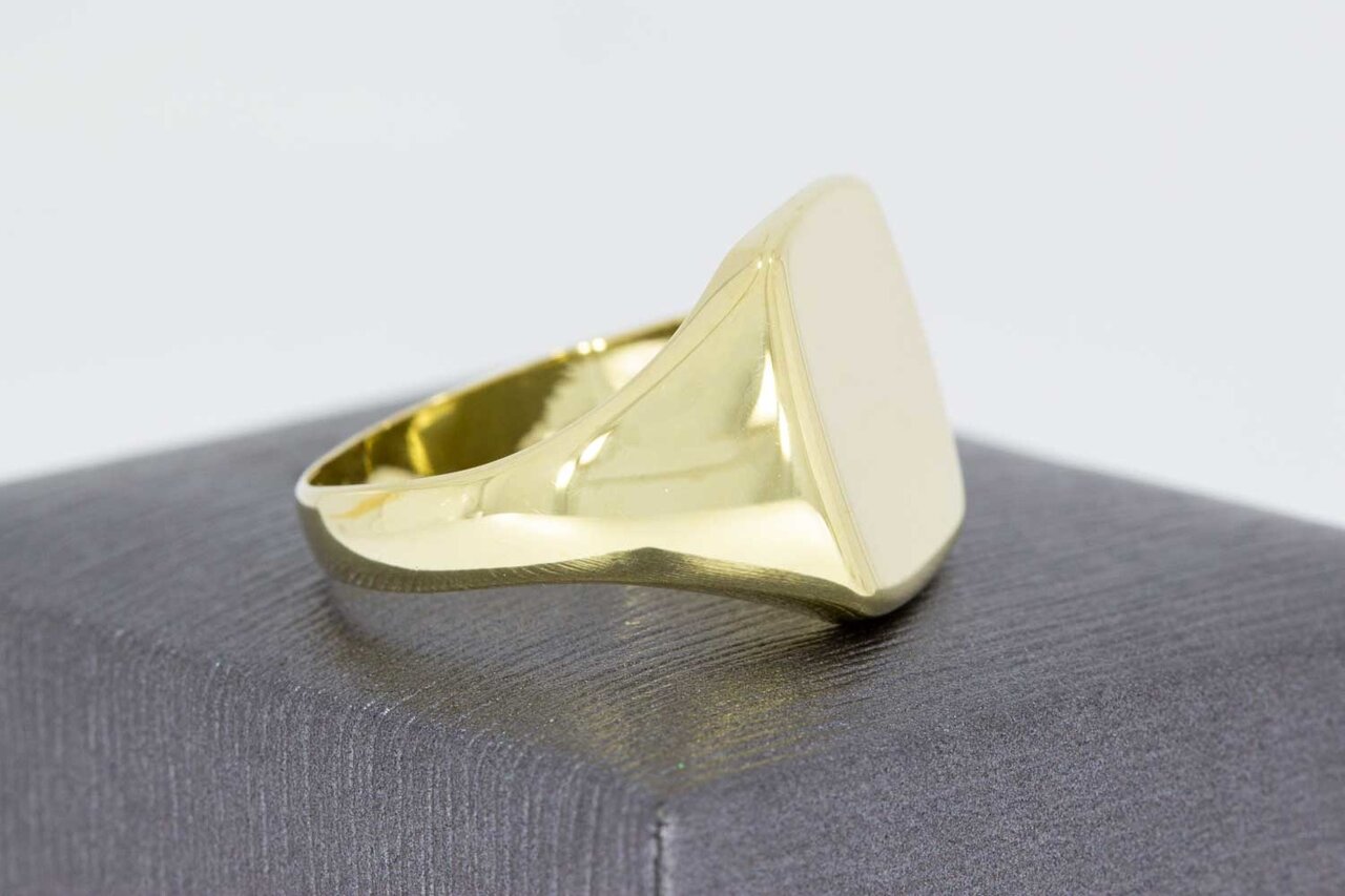 14 Karaat gouden Zegelring - 20,1 mm