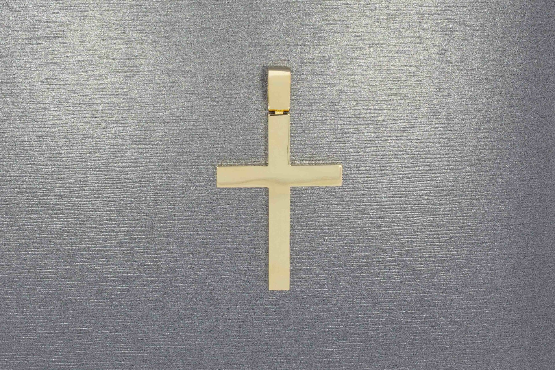 14 karaat geel gouden Kruis - 3,9 cm