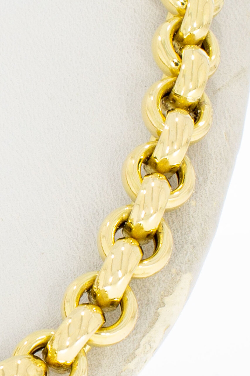 18 Karaat Jasseron halsketting - 45,2  cm