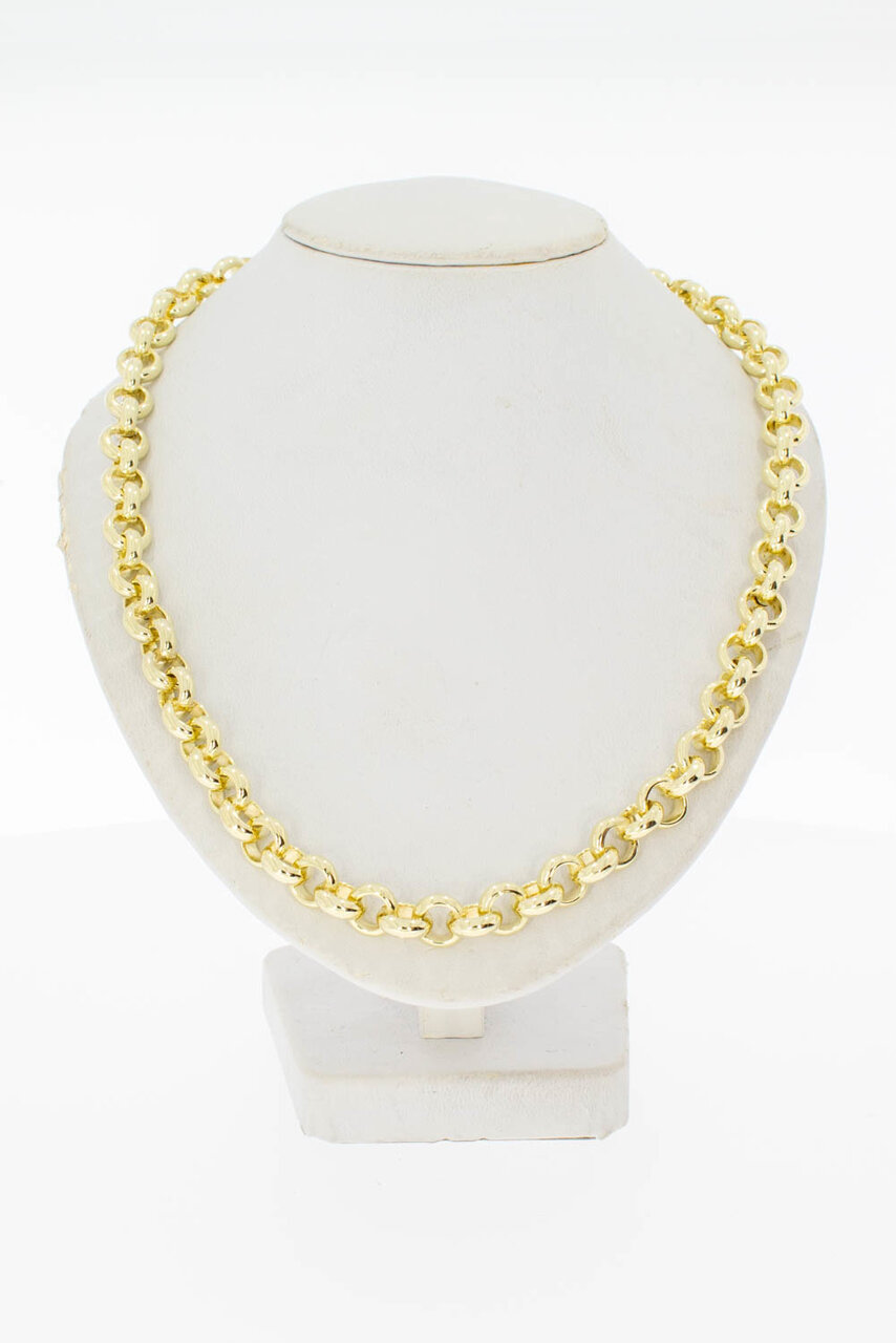 14 Karaat Jasseron halsketting - 51 cm
