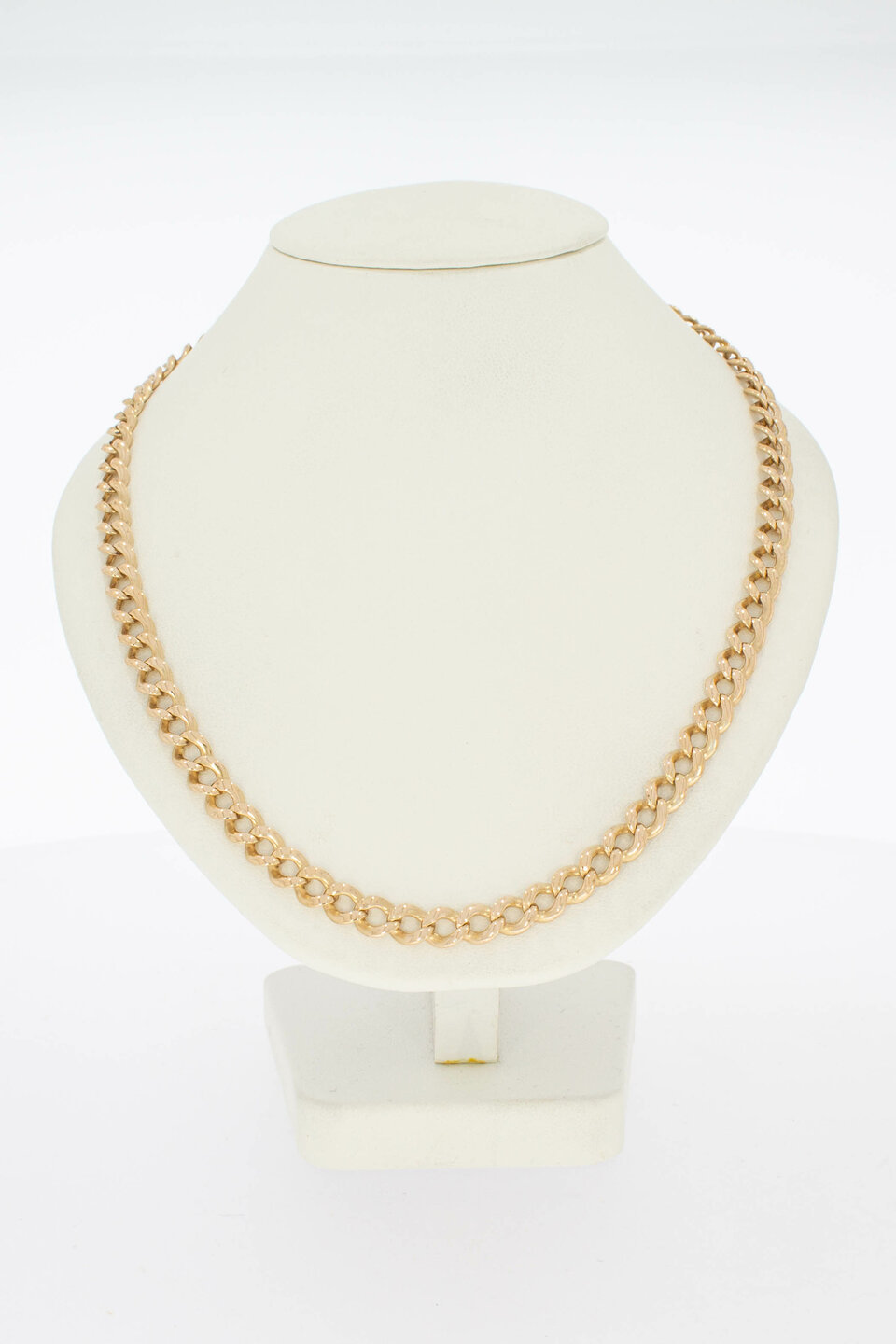 14 karaat rose gouden Gourmet ketting - 48,5 cm