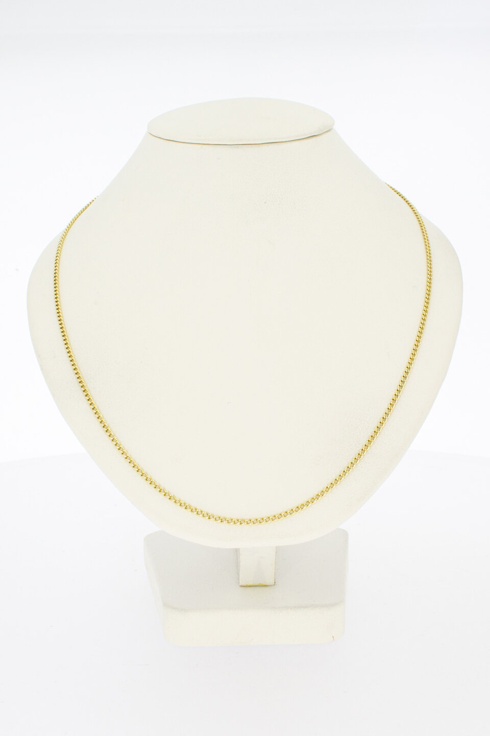 Gourmet ketting 14 karaat goud - 46,5 cm